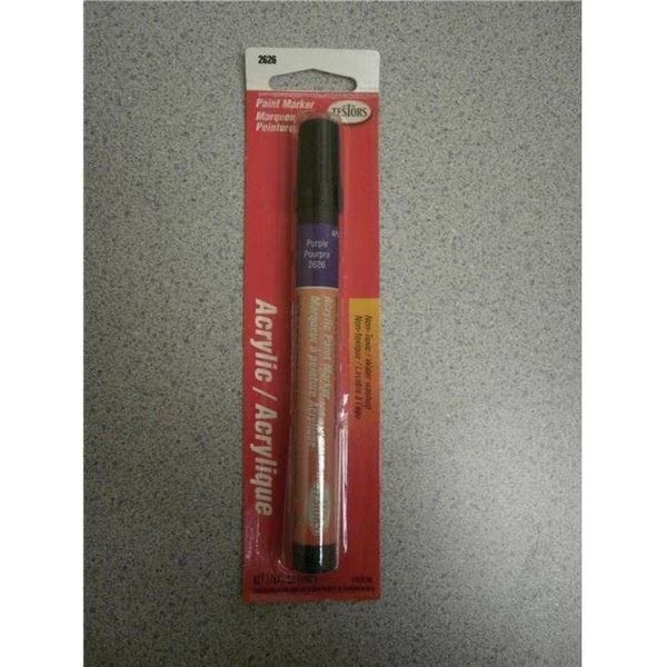 Testors Paints TES2626C 0.3 oz Acrylic Paint Marker; Purple, Testors, Mfr#: TES2626C